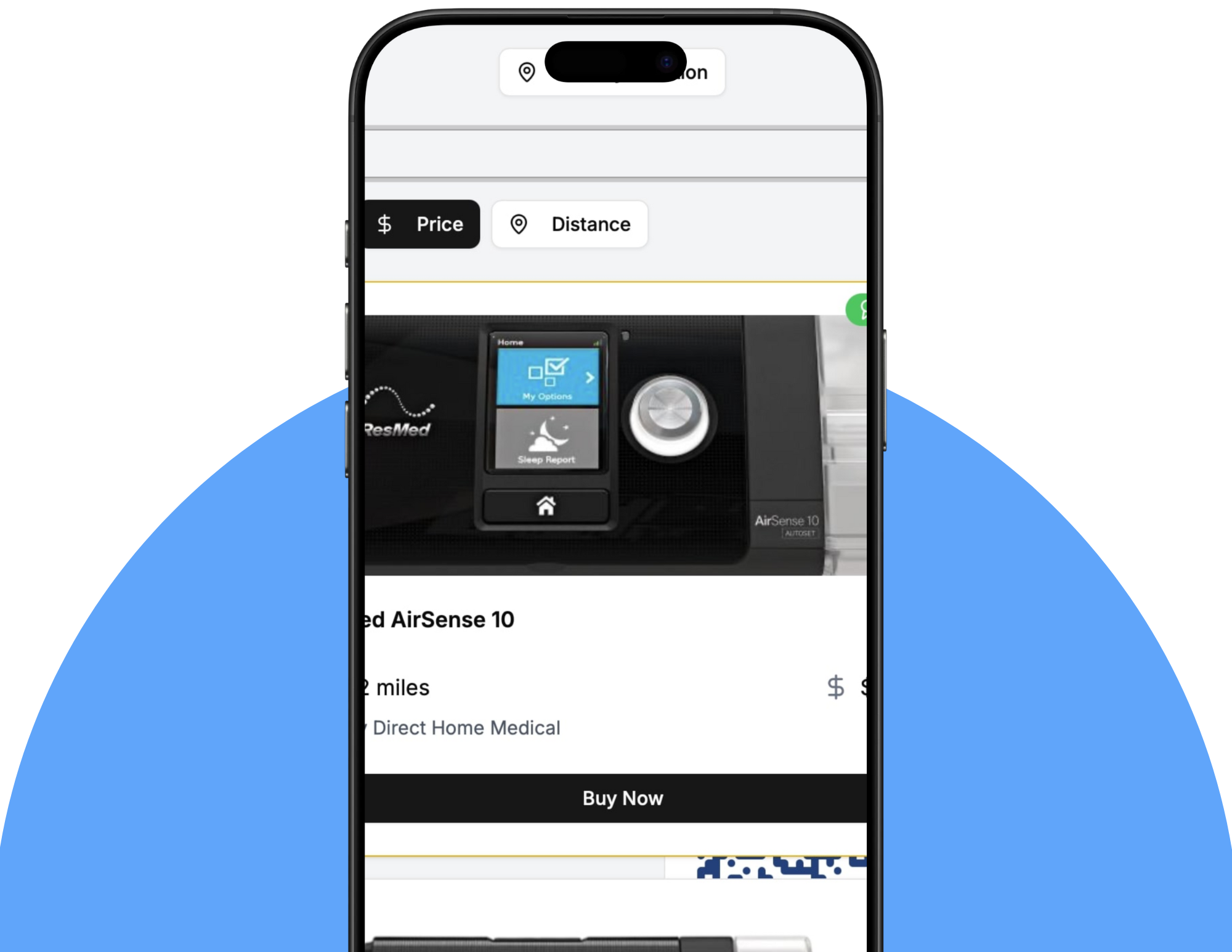 Phone with app